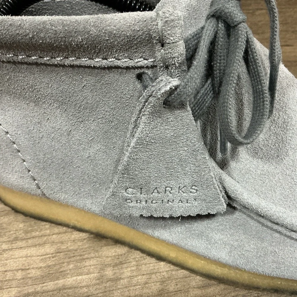 Clarks Wallabees Stinson Hi Suede Ankle Dress Casual Boots Chukka Size 7.5M